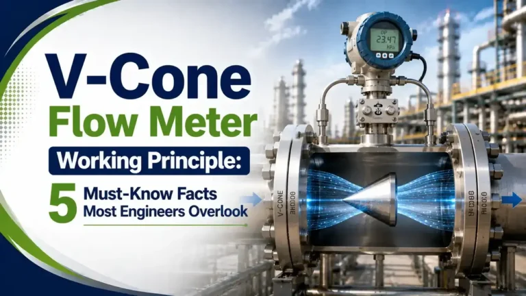 V-Cone flow meter working principle