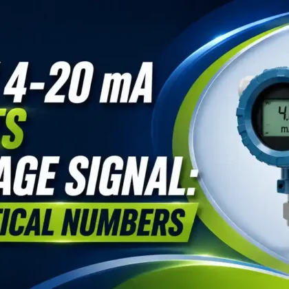 Why 4-20 mA Is Used Instead of a Voltage Signal