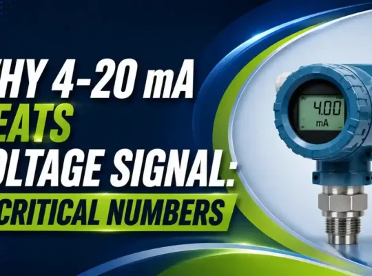 Why 4-20 mA Is Used Instead of a Voltage Signal
