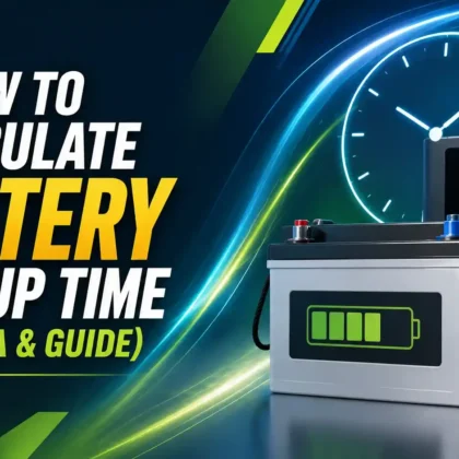 battery backup time