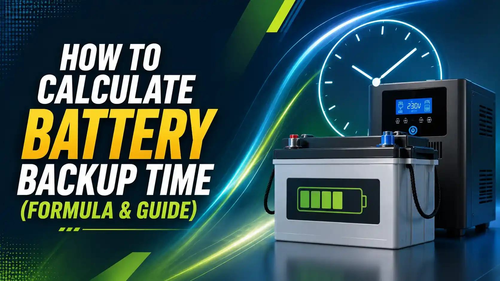 battery backup time battery backup time