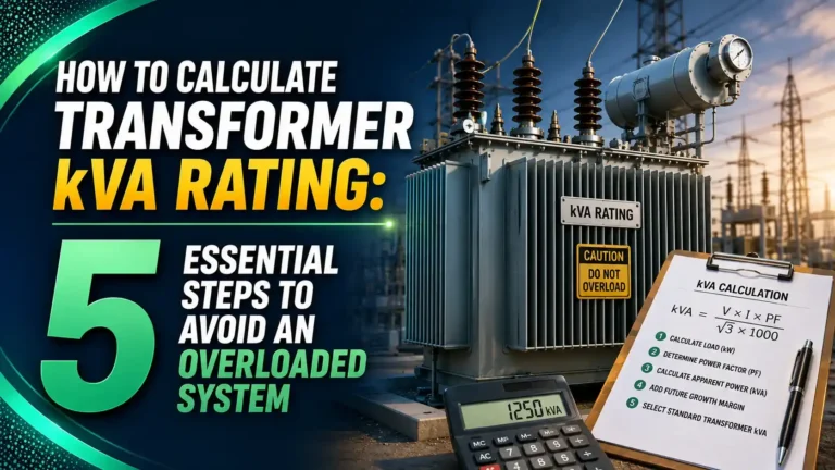 calculate transformer kVA rating
