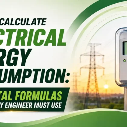 electrical energy consumption