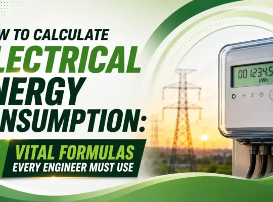 electrical energy consumption