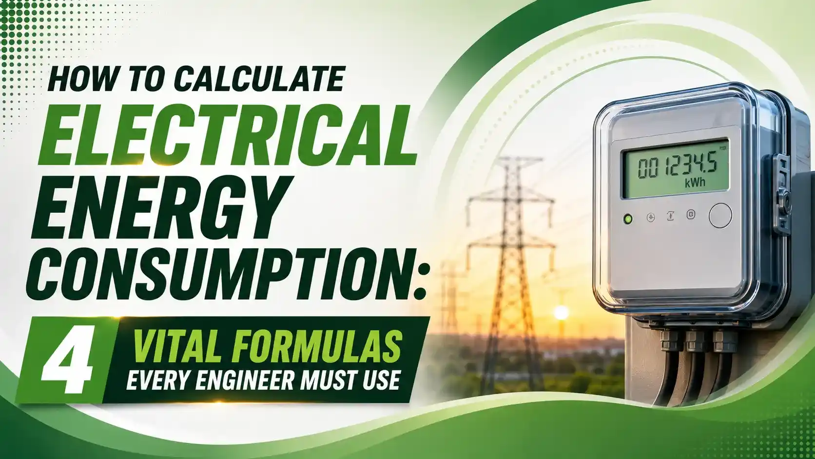 electrical energy consumption electrical energy consumption