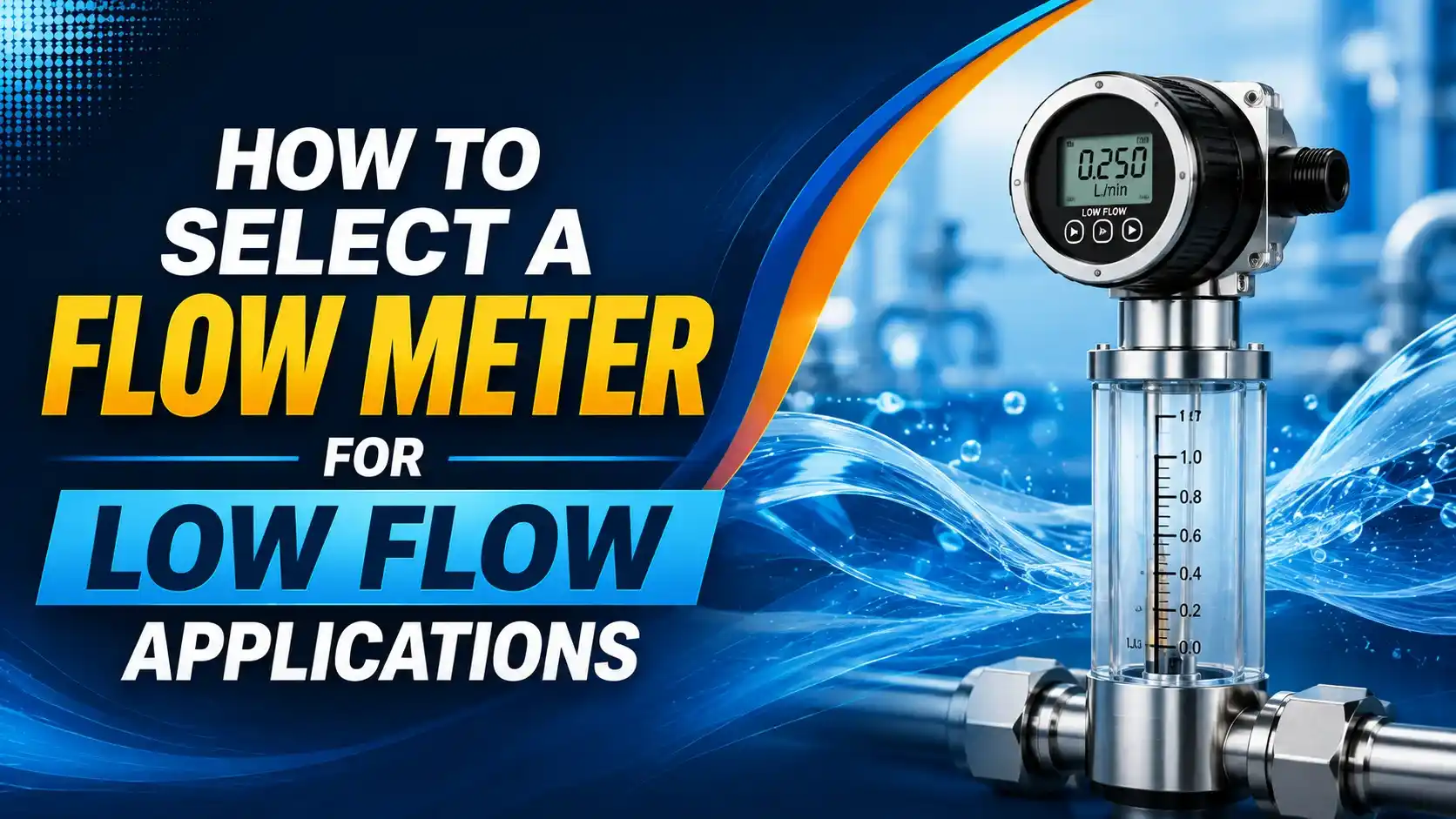 flow meter for low flow applications flow meter for low flow applications