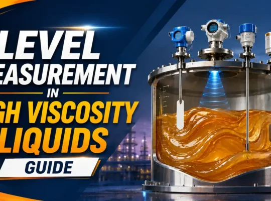 level measurement in high viscosity liquids