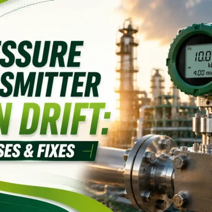 pressure transmitter span drift