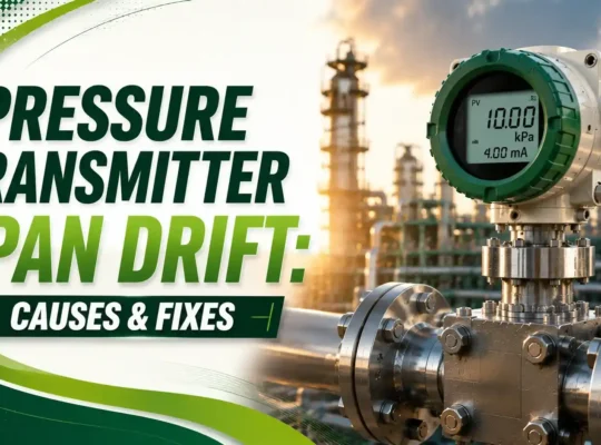 pressure transmitter span drift
