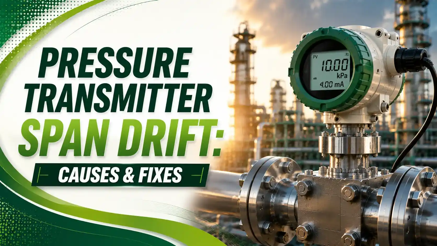 pressure transmitter span drift pressure transmitter span drift