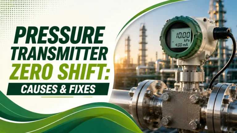 pressure transmitter zero shift