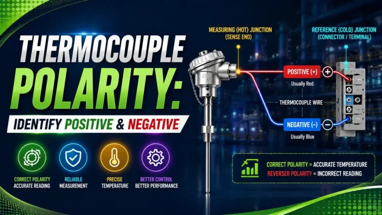 thermocouple polarity