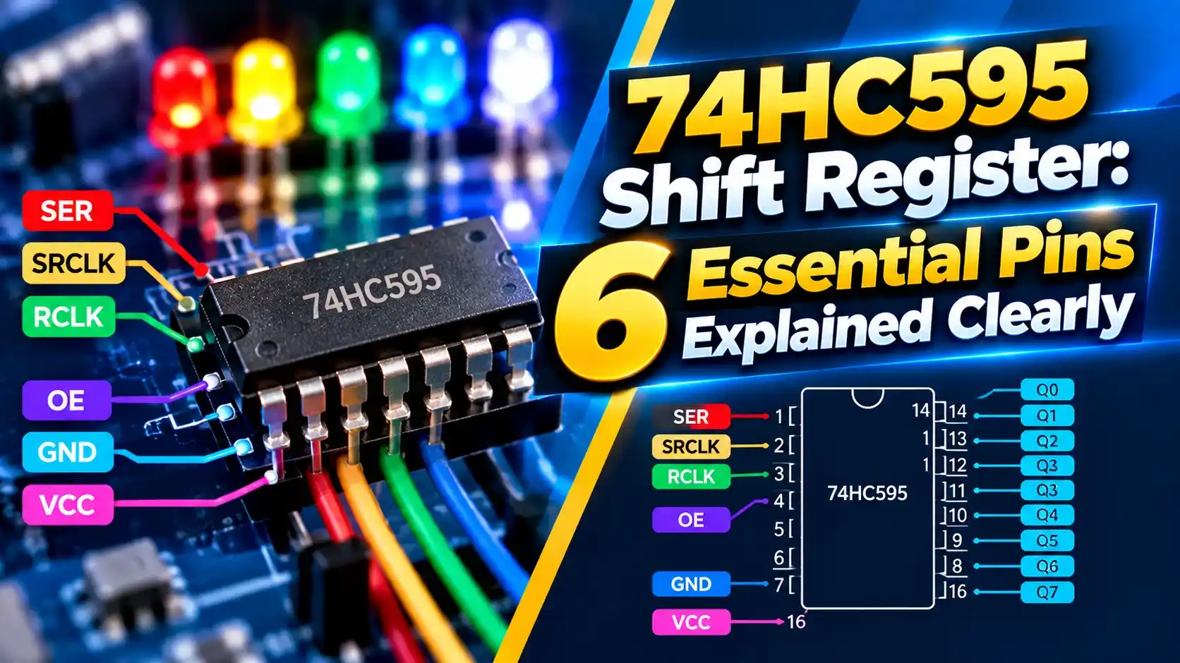 74HC595 shift register 74HC595 shift register
