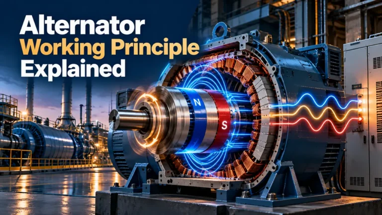 Alternator Working Principle