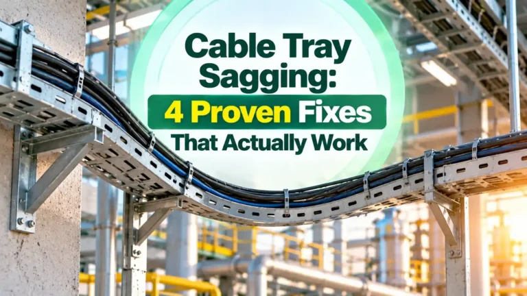 Cable Tray Sagging