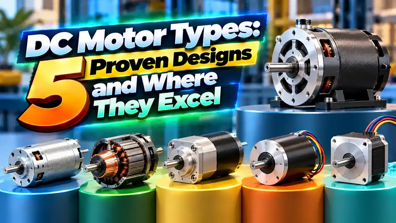 DC motor types DC motor types