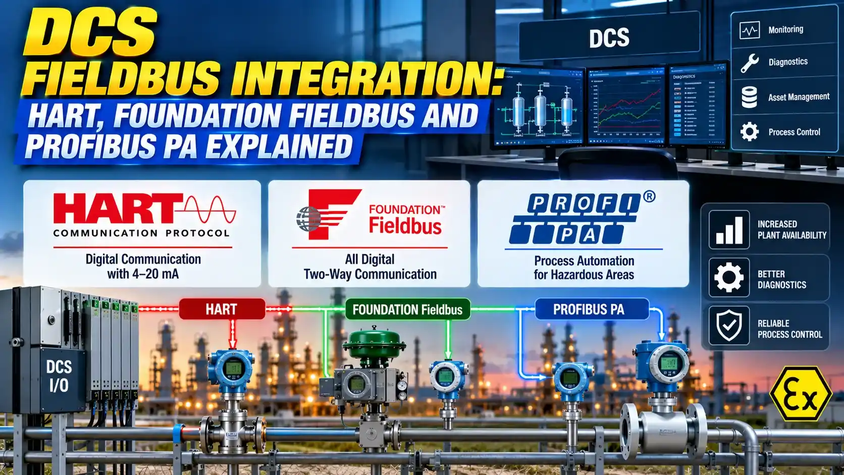 DCS fieldbus