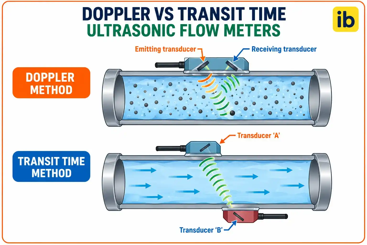 Doppler Vs Transit Time Ultrasonic Flow Meters Doppler Vs Transit Time Ultrasonic Flow Meters