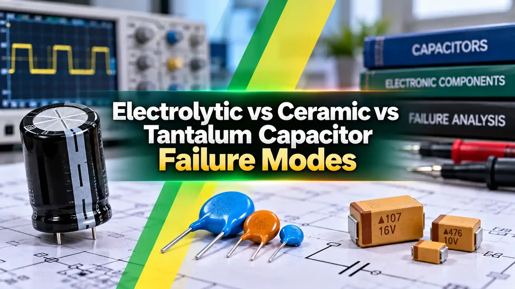 Electrolytic vs Ceramic vs Tantalum Capacitor Failure Modes Electrolytic vs Ceramic vs Tantalum Capacitor Failure Modes