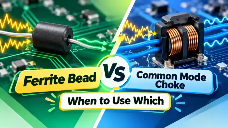 Ferrite Bead vs Common Mode Choke