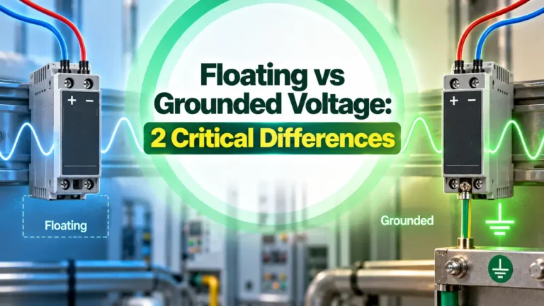 Floating vs Grounded Voltage