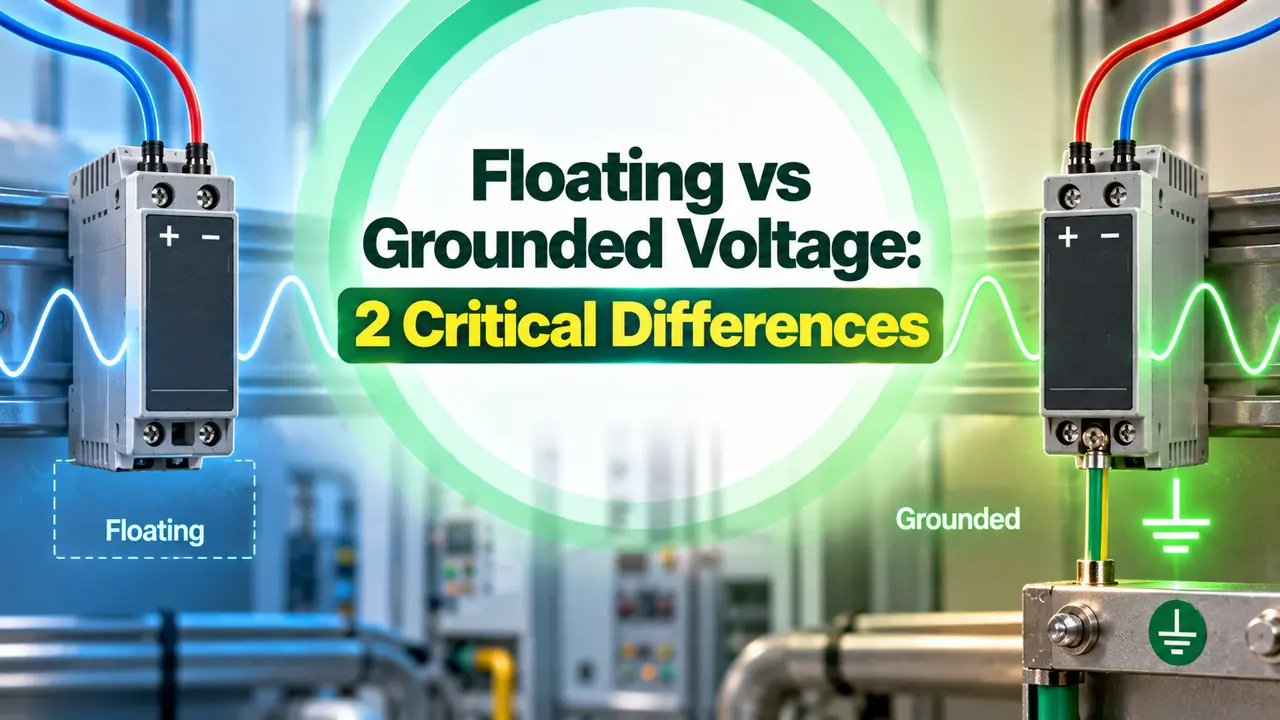 Floating vs Grounded Voltage Floating vs Grounded Voltage
