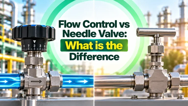 Flow Control vs Needle Valve