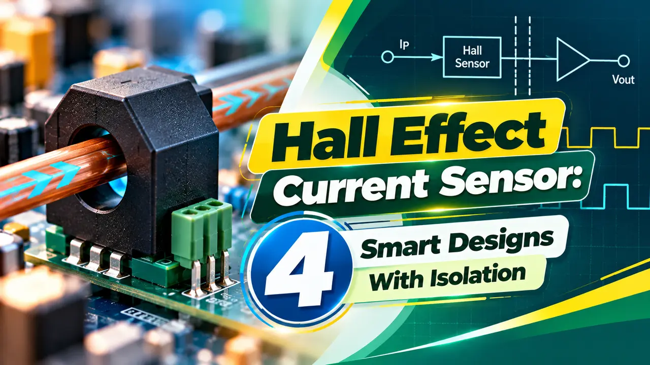 Hall effect current sensor Hall effect current sensor