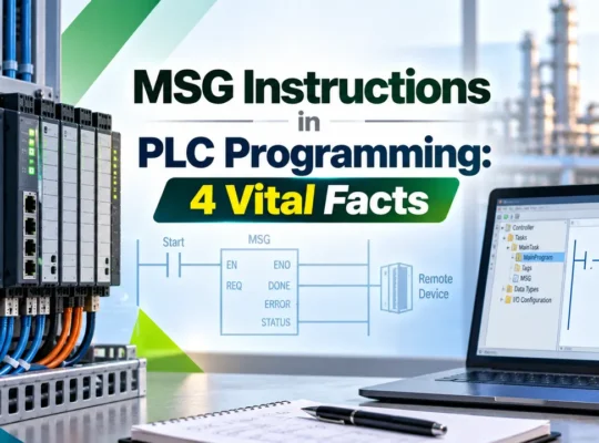 MSG Instructions in PLC Programming