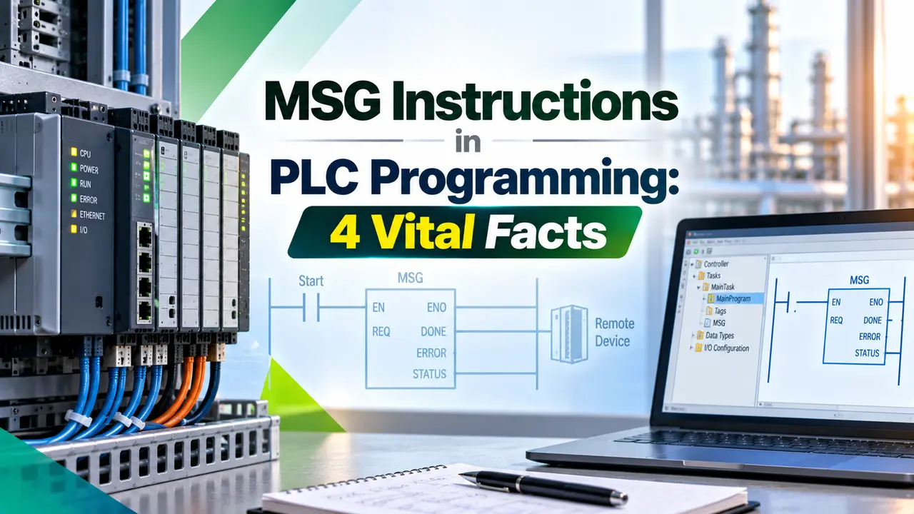 MSG Instructions in PLC Programming MSG Instructions in PLC Programming