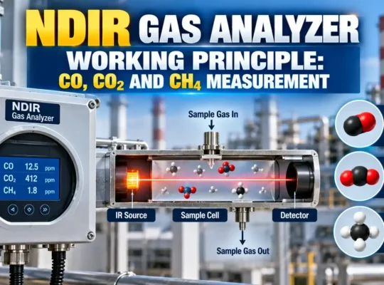 NDIR gas analyzer
