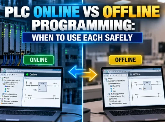 PLC Online Offline Programming