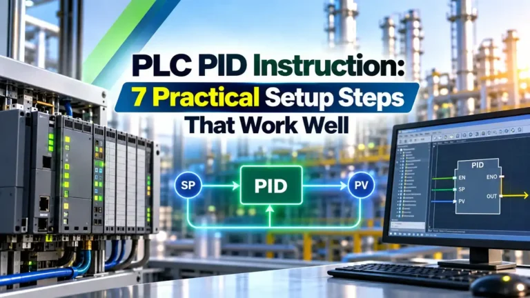 PLC PID instruction