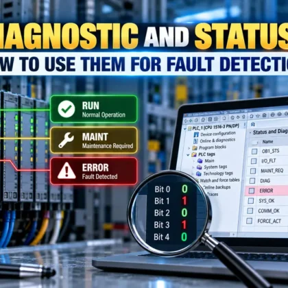 PLC diagnostic