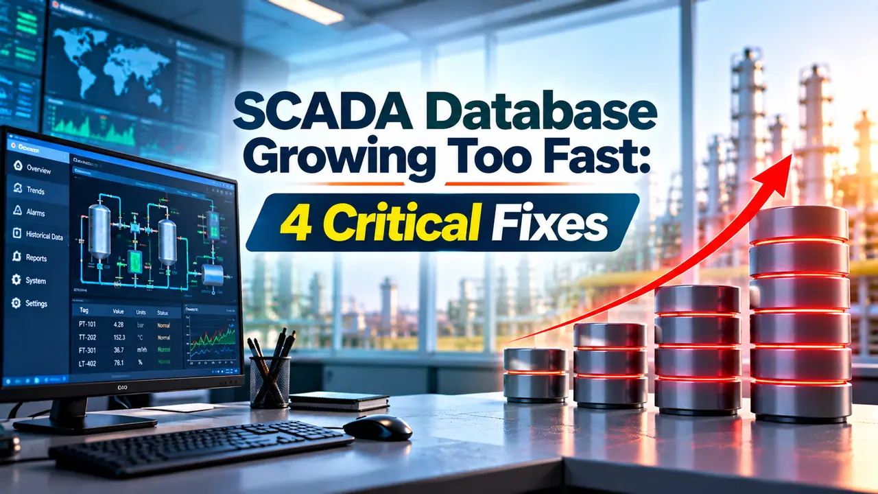 SCADA Database Growing Too Fast