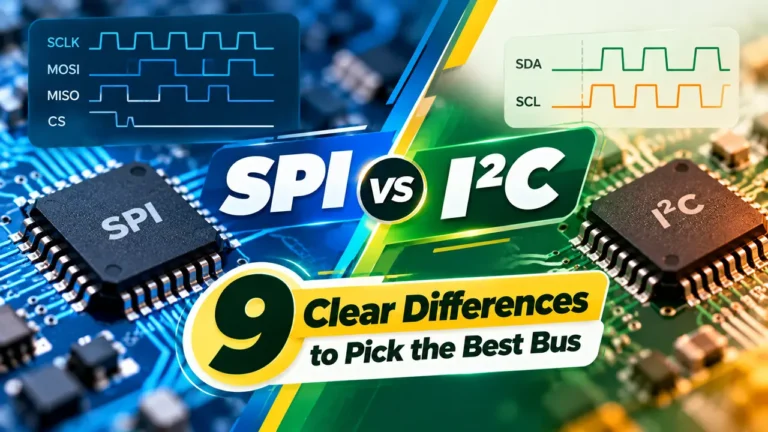 SPI vs I2C