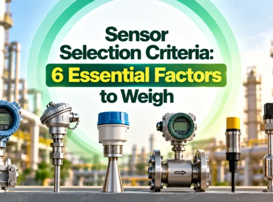 Sensor Selection Criteria