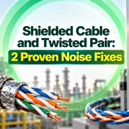 Shielded Cable and Twisted Pair