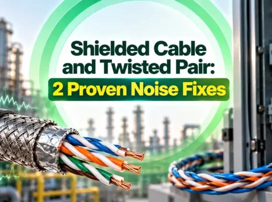 Shielded Cable and Twisted Pair