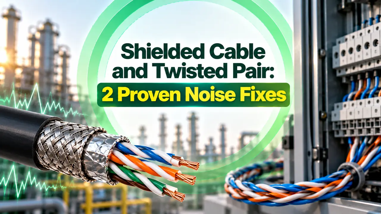 Shielded Cable and Twisted Pair Shielded Cable and Twisted Pair