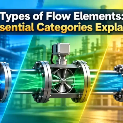 Types of Flow Elements
