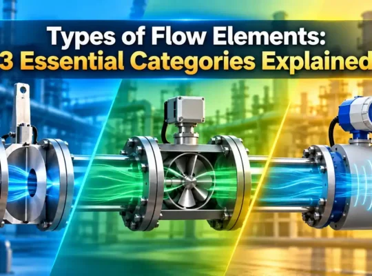 Types of Flow Elements