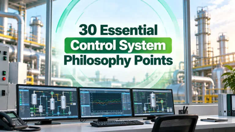 control system philosophy