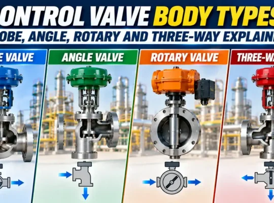 control valve body