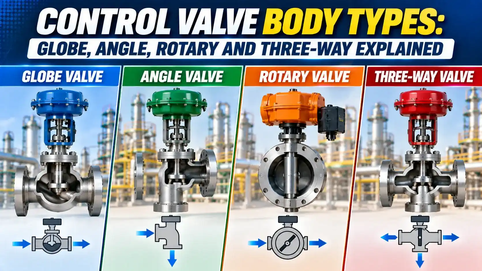 control valve body control valve body