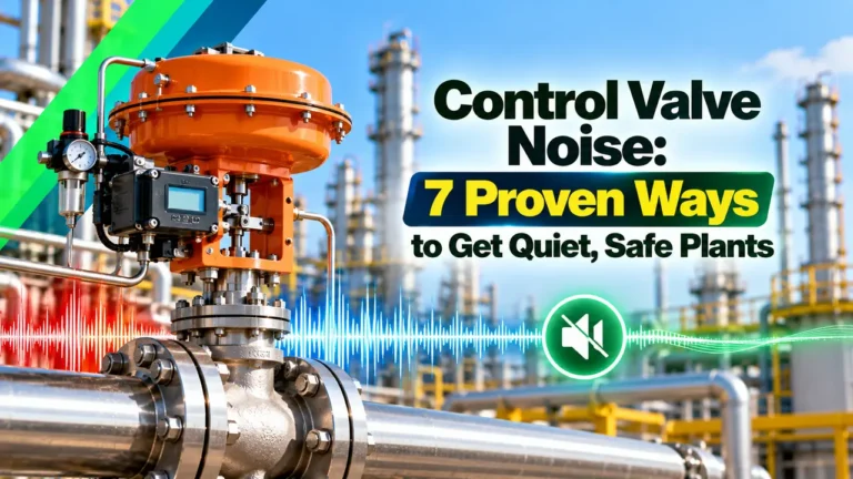 control valve noise