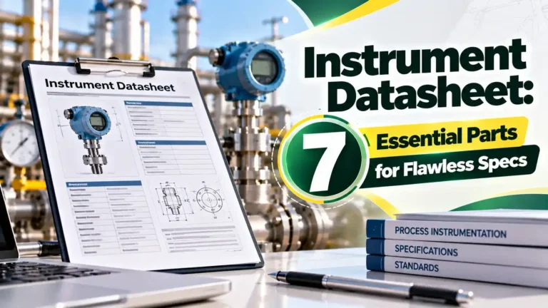 instrument datasheet