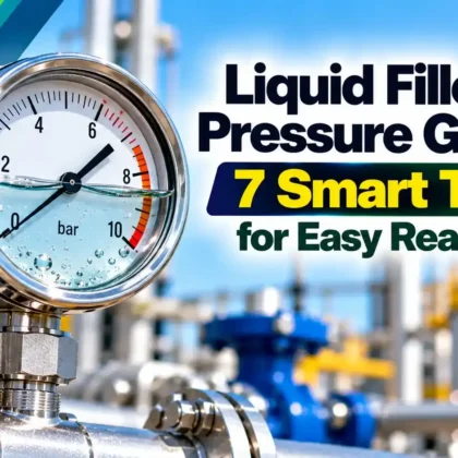 liquid filled pressure gauge