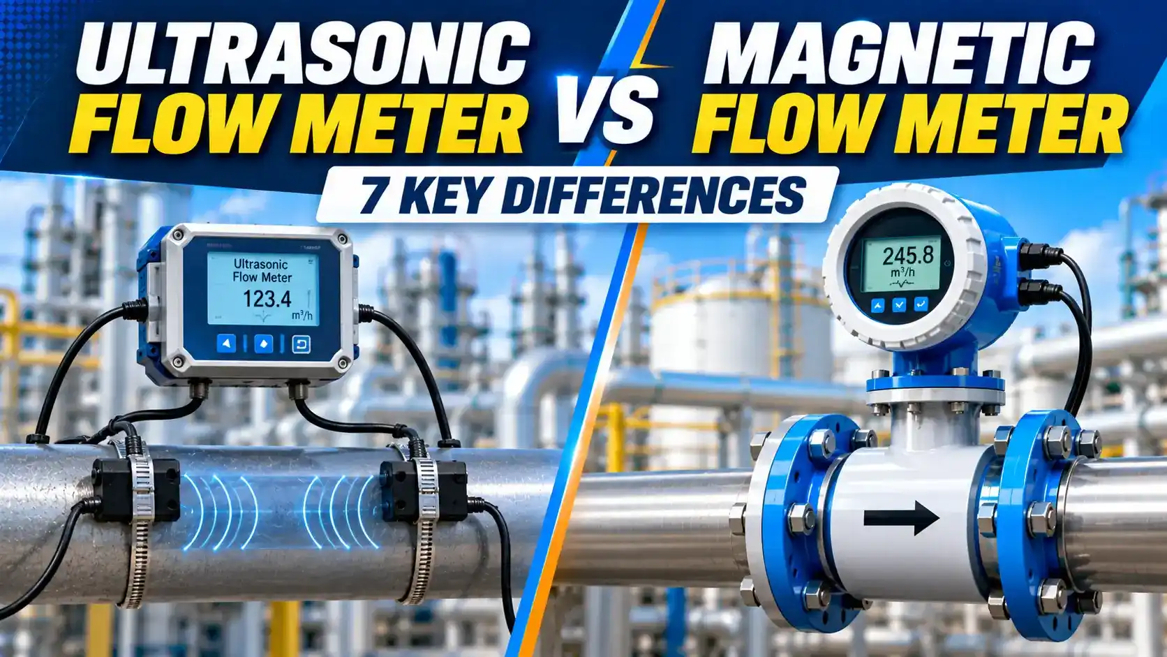 magnetic flow meter magnetic flow meter