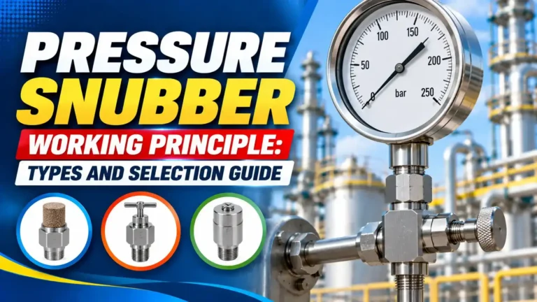 pressure snubber